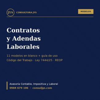 Modelos de Contratos y Adendas Laborales (11 modelos + guía)