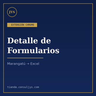 Extensión: Detalle de Formularios (Marangatú)